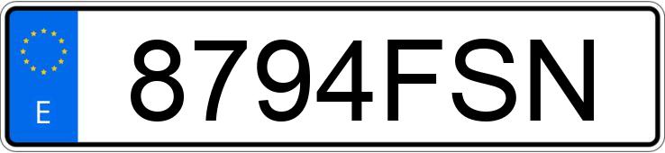 Die Registrierungsnummer 8794FSN hat VOLKSWAGEN TRANSPORTER Die Registrierungsnummer 8794FSN hat VOLKSWAGEN TRANSPORTER
