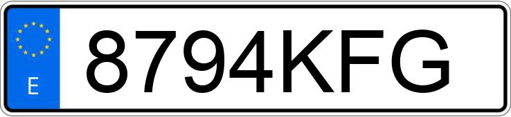 Numer rejestracyjny 8794KFG posiada BMW SERIE 2 Numer rejestracyjny 8794KFG posiada BMW SERIE 2