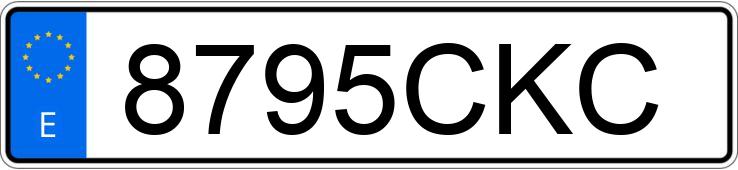 Numer rejestracyjny 8795CKC posiada CITROEN C5 Numer rejestracyjny 8795CKC posiada CITROEN C5