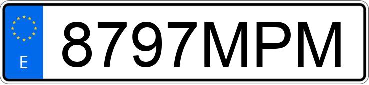 Numer rejestracyjny 8797MPM posiada PEUGEOT 108