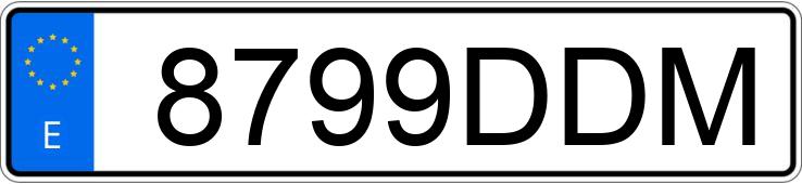 Numer rejestracyjny 8799DDM posiada FORD TRANSIT Numer rejestracyjny 8799DDM posiada FORD TRANSIT