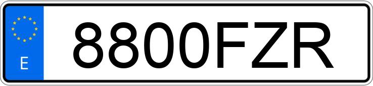 Numer rejestracyjny 8800FZR posiada CITROEN JUMPY Numer rejestracyjny 8800FZR posiada CITROEN JUMPY