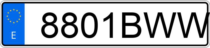 Numer rejestracyjny 8801BWW posiada FORD FOCUS Numer rejestracyjny 8801BWW posiada FORD FOCUS