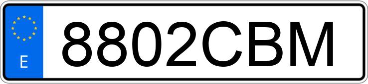 Numer rejestracyjny 8802CBM posiada FORD TRANSIT Numer rejestracyjny 8802CBM posiada FORD TRANSIT