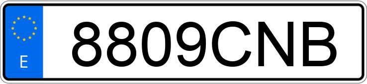 Numer rejestracyjny 8809CNB posiada PEUGEOT 206 Numer rejestracyjny 8809CNB posiada PEUGEOT 206