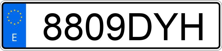 Numer rejestracyjny 8809DYH posiada PEUGEOT BOXER Numer rejestracyjny 8809DYH posiada PEUGEOT BOXER