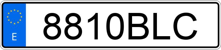 Numer rejestracyjny 8810BLC posiada MERCEDES C (203) Numer rejestracyjny 8810BLC posiada MERCEDES C (203)