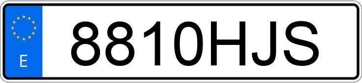 Numer rejestracyjny 8810HJS posiada MERCEDES M (166)