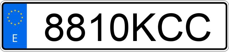 Numer rejestracyjny 8810KCC posiada NISSAN JUKE Numer rejestracyjny 8810KCC posiada NISSAN JUKE