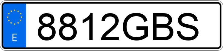 Numer rejestracyjny 8812GBS posiada HONDA ACCORD Numer rejestracyjny 8812GBS posiada HONDA ACCORD