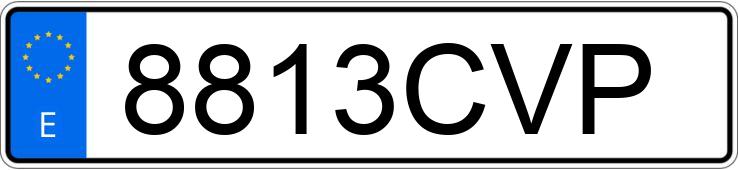 Numer rejestracyjny 8813CVP posiada RENAULT SCENIC Numer rejestracyjny 8813CVP posiada RENAULT SCENIC