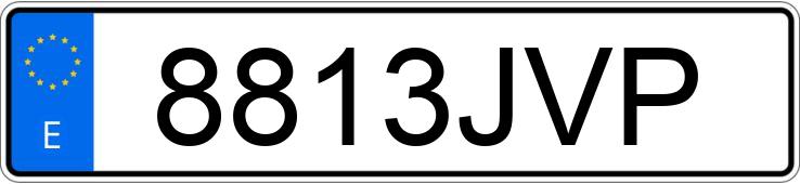 Numer rejestracyjny 8813JVP posiada FORD C-MAX