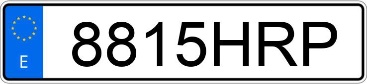 Numer rejestracyjny 8815HRP posiada MERCEDES E (212-207) Numer rejestracyjny 8815HRP posiada MERCEDES E (212-207)