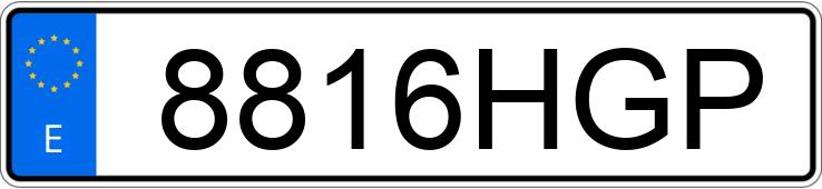 Numer rejestracyjny 8816HGP posiada BMW X3 Numer rejestracyjny 8816HGP posiada BMW X3