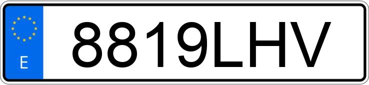 Numer rejestracyjny 8819LHV posiada RENAULT GRAND SCENIC Numer rejestracyjny 8819LHV posiada RENAULT GRAND SCENIC