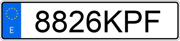 Numer rejestracyjny 8826KPF posiada AUDI R8 Numer rejestracyjny 8826KPF posiada AUDI R8