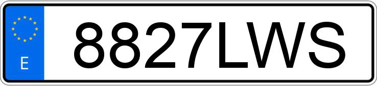 Numer rejestracyjny 8827LWS posiada BMW SERIE 1 Numer rejestracyjny 8827LWS posiada BMW SERIE 1