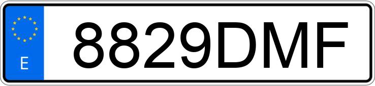 Numer rejestracyjny 8829DMF posiada HYUNDAI MATRIX