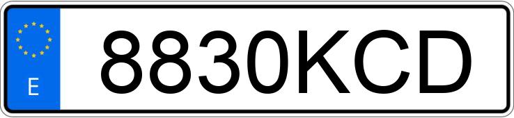 Numer rejestracyjny 8830KCD posiada VOLVO V40 Numer rejestracyjny 8830KCD posiada VOLVO V40