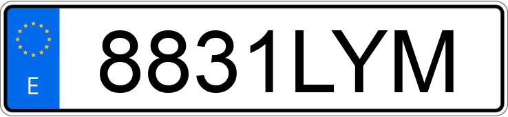 Numer rejestracyjny 8831LYM posiada OPEL CORSA Numer rejestracyjny 8831LYM posiada OPEL CORSA