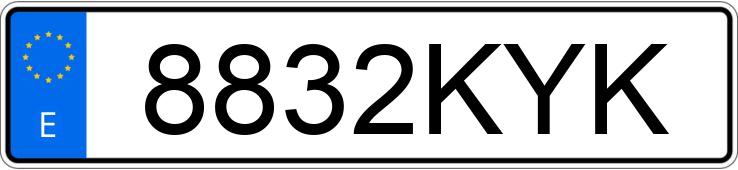 Numer rejestracyjny 8832KYK posiada MERCEDES GLA (156) Numer rejestracyjny 8832KYK posiada MERCEDES GLA (156)