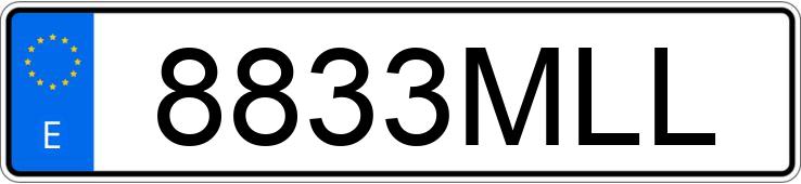 Numer rejestracyjny 8833MLL posiada VOLKSWAGEN TIGUAN Numer rejestracyjny 8833MLL posiada VOLKSWAGEN TIGUAN