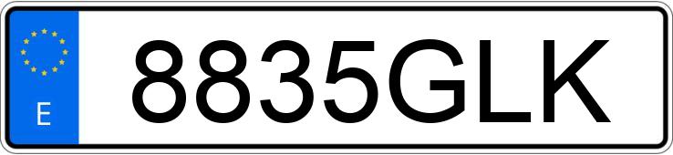 Numer rejestracyjny 8835GLK posiada RENAULT LAGUNA COUPE 2.0 DCI 150 Numer rejestracyjny 8835GLK posiada RENAULT LAGUNA COUPE 2.0 DCI 150