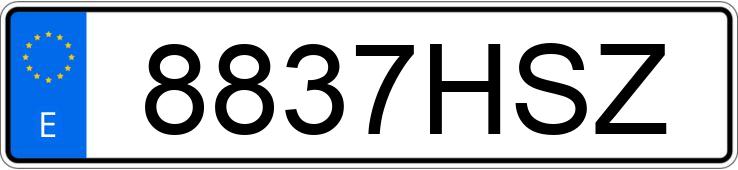 Numer rejestracyjny 8837HSZ posiada OPEL ASTRA Numer rejestracyjny 8837HSZ posiada OPEL ASTRA