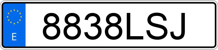 Numer rejestracyjny 8838LSJ posiada MERCEDES GLB (247) Numer rejestracyjny 8838LSJ posiada MERCEDES GLB (247)