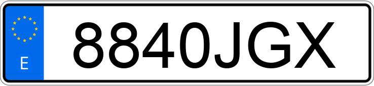 Numer rejestracyjny 8840JGX posiada OPEL ASTRA