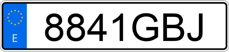 Numer rejestracyjny 8841GBJ posiada OPEL ASTRA