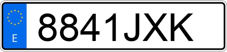 Numer rejestracyjny 8841JXK posiada VOLKSWAGEN SCIROCCO Numer rejestracyjny 8841JXK posiada VOLKSWAGEN SCIROCCO