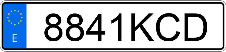 Numer rejestracyjny 8841KCD posiada RENAULT CAPTUR