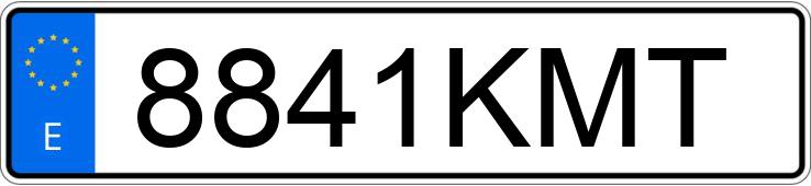 Numer rejestracyjny 8841KMT posiada VOLKSWAGEN TRANSPORTER Numer rejestracyjny 8841KMT posiada VOLKSWAGEN TRANSPORTER