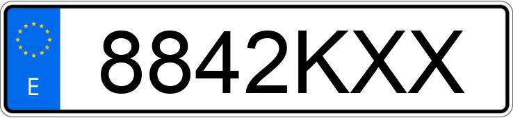 Numer rejestracyjny 8842KXX posiada MERCEDES A (177) Numer rejestracyjny 8842KXX posiada MERCEDES A (177)