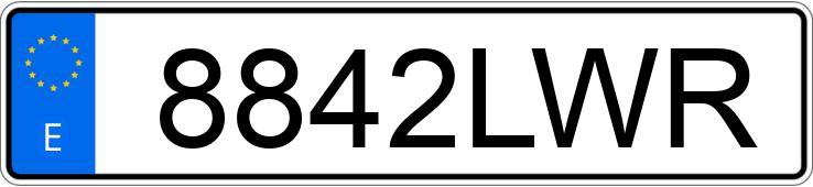 Numer rejestracyjny 8842LWR posiada AUDI A7 SPORTBACK Numer rejestracyjny 8842LWR posiada AUDI A7 SPORTBACK