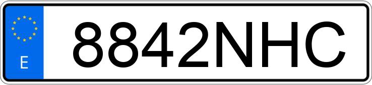 Numer rejestracyjny 8842NHC posiada CASTROSUA MAGNUS Numer rejestracyjny 8842NHC posiada CASTROSUA MAGNUS