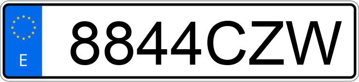 Numer rejestracyjny 8844CZW posiada HYUNDAI SANTA FE Numer rejestracyjny 8844CZW posiada HYUNDAI SANTA FE