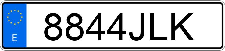 Numer rejestracyjny 8844JLK posiada SEAT LEON Numer rejestracyjny 8844JLK posiada SEAT LEON