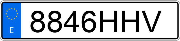 Numer rejestracyjny 8846HHV posiada NISSAN QASHQAI