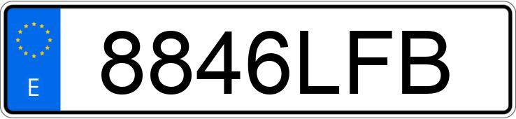 Numer rejestracyjny 8846LFB posiada TOYOTA COROLLA Numer rejestracyjny 8846LFB posiada TOYOTA COROLLA