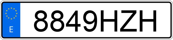 Numer rejestracyjny 8849HZH posiada ROLLS ROYCE PHANTOM Numer rejestracyjny 8849HZH posiada ROLLS ROYCE PHANTOM