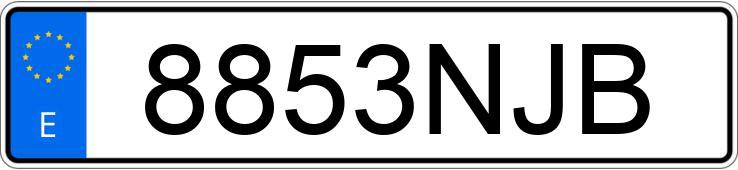 Numer rejestracyjny 8853NJB posiada HONDA MONKEY Numer rejestracyjny 8853NJB posiada HONDA MONKEY