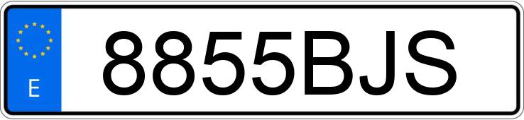 Numer rejestracyjny 8855BJS posiada SEAT LEON Numer rejestracyjny 8855BJS posiada SEAT LEON