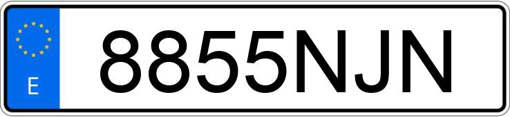 Numer rejestracyjny 8855NJN posiada HYUNDAI TUCSON Numer rejestracyjny 8855NJN posiada HYUNDAI TUCSON