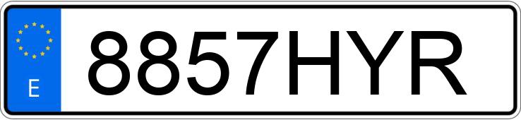Numer rejestracyjny 8857HYR posiada VOLVO V40 Numer rejestracyjny 8857HYR posiada VOLVO V40