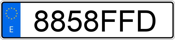 Numer rejestracyjny 8858FFD posiada MERCEDES B (245) Numer rejestracyjny 8858FFD posiada MERCEDES B (245)