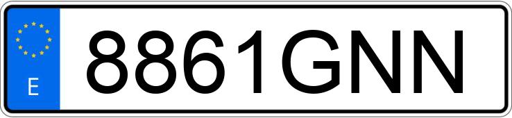 Numer rejestracyjny 8861GNN posiada PEUGEOT 3008 Numer rejestracyjny 8861GNN posiada PEUGEOT 3008