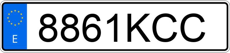 Numer rejestracyjny 8861KCC posiada HONDA CB 650 Numer rejestracyjny 8861KCC posiada HONDA CB 650