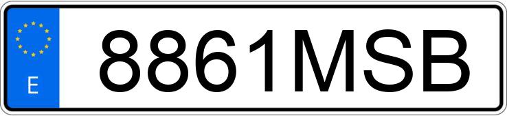 Numer rejestracyjny 8861MSB posiada HONDA SH 350I Numer rejestracyjny 8861MSB posiada HONDA SH 350I